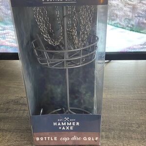 Hammer + Axe Bottle Cap Disc Golf